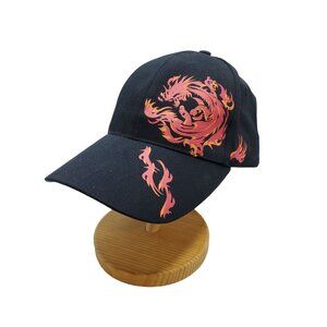 vintage 1990s new drew pearson marketing adjustable chinese dragon cap/hat